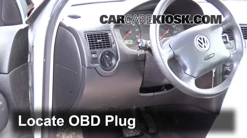 2003 Volkswagen Golf GL 2.0L 4 Cyl. (4 Door) Compruebe la luz del motor Diagnosticar